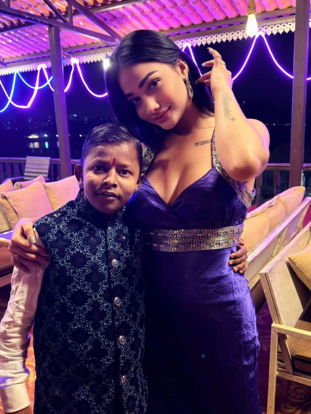 'छोटा पुढारी'चे अभिनेत्रीसोबतचे फोटो व्हायरल - Marathi News | 'छोटा पुढारी'चे अभिनेत्रीसोबतचे फोटो व्हायरल | Latest Photos at Lokmat.com