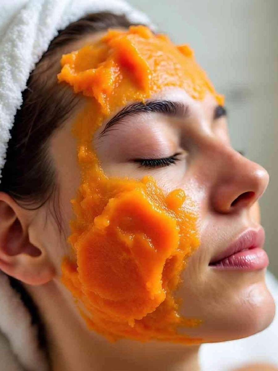 पपई चेहऱ्यावर घासल्यास काय होते? - Marathi News | पपई चेहऱ्यावर घासल्यास काय होते? | Latest Photos at Lokmat.com