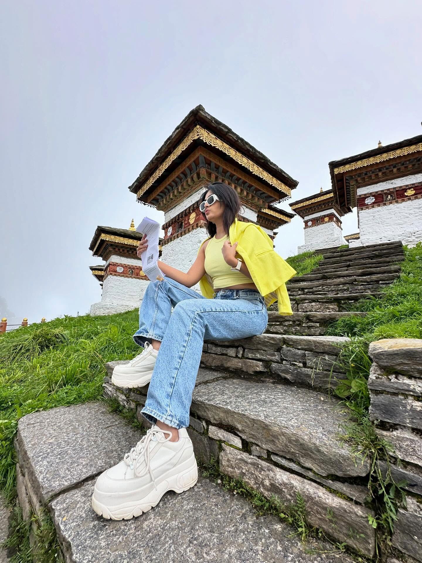 मराठी अभिनेत्रीची भूतान टूर! मराठी अभिनेत्रीची भूतान टूर!