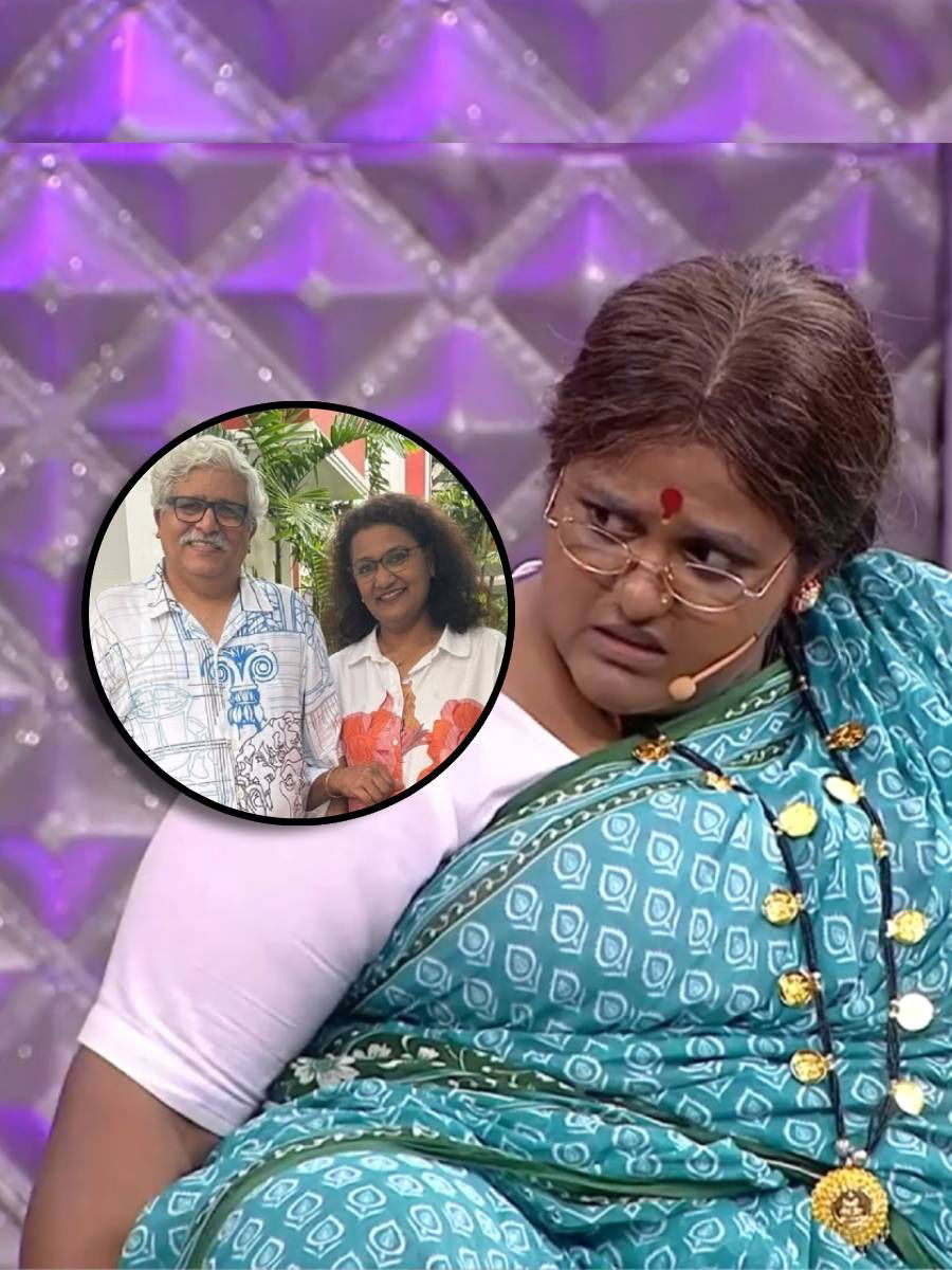 हास्यजत्रेच्या मामांजीची खरीखुरी बायको! - Marathi News | हास्यजत्रेच्या मामांजीची खरीखुरी बायको! | Latest Photos at Lokmat.com