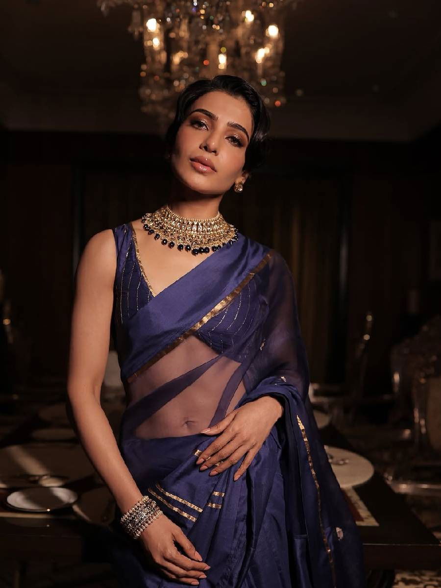 समांथाचा साडीत जलवा! - Marathi News | समांथाचा साडीत जलवा! | Latest Photos at Lokmat.com