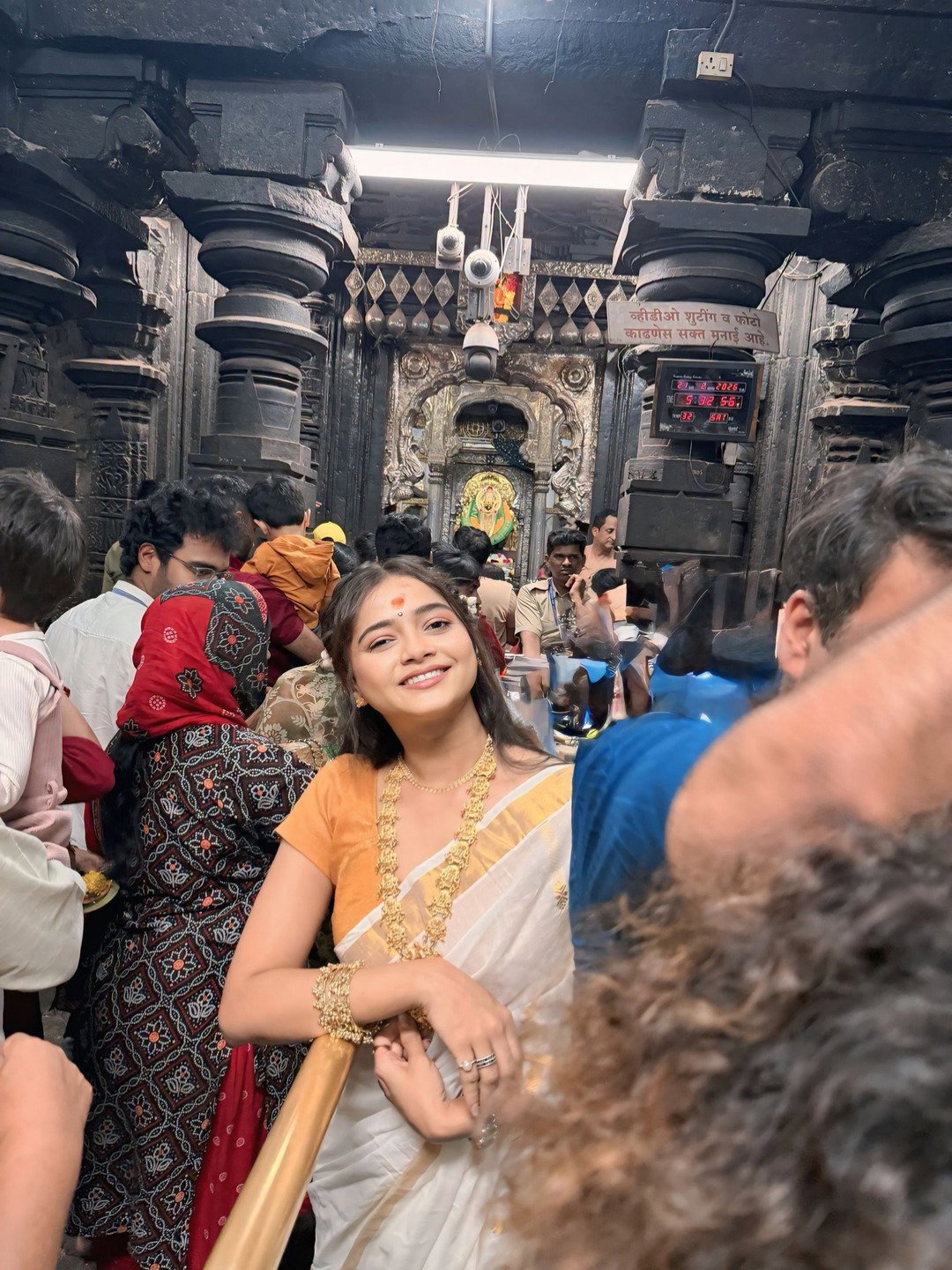 अक्षय्य तृतीयेच्या निमित्ताने शिवाली परबने घेतले कोल्हापूरच्या महालक्ष्मीचे दर्शन