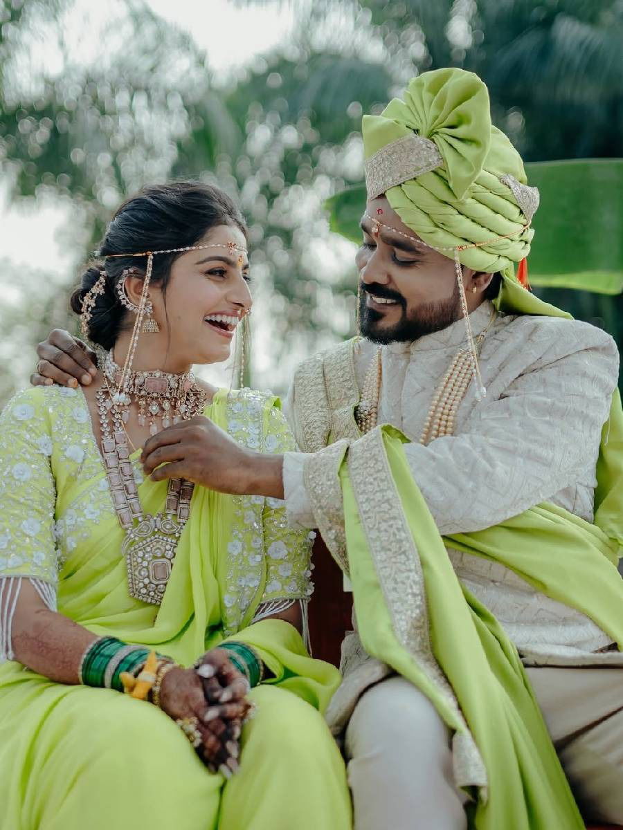 कोमल कुंभारच्या लग्नातील खास क्षण