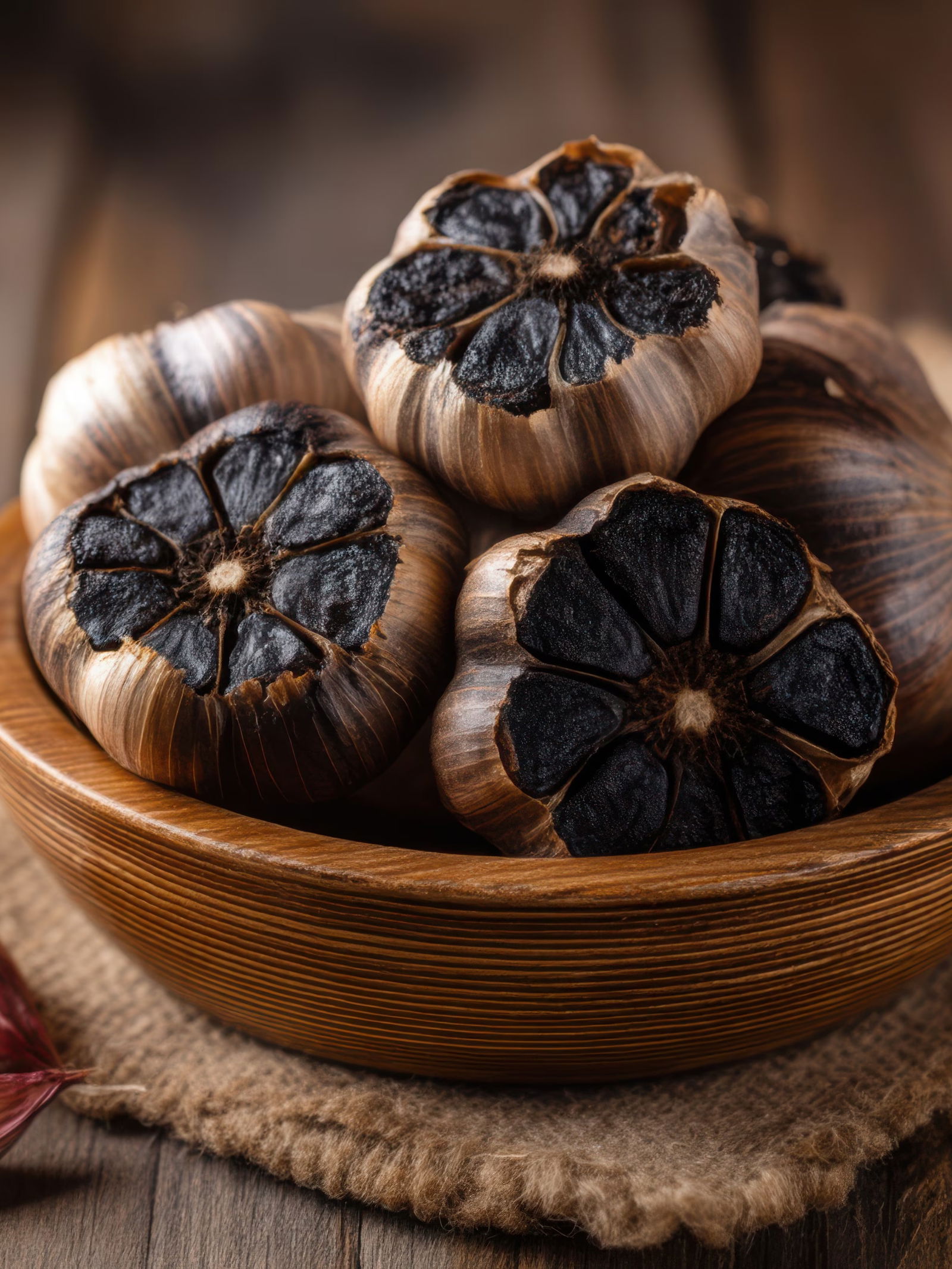 चवीला कमाल, आरोग्यासाठी फायदेशीर 'काळी लसूण' - Marathi News | चवीला कमाल, आरोग्यासाठी फायदेशीर 'काळी लसूण' | Latest Photos at Lokmat.com