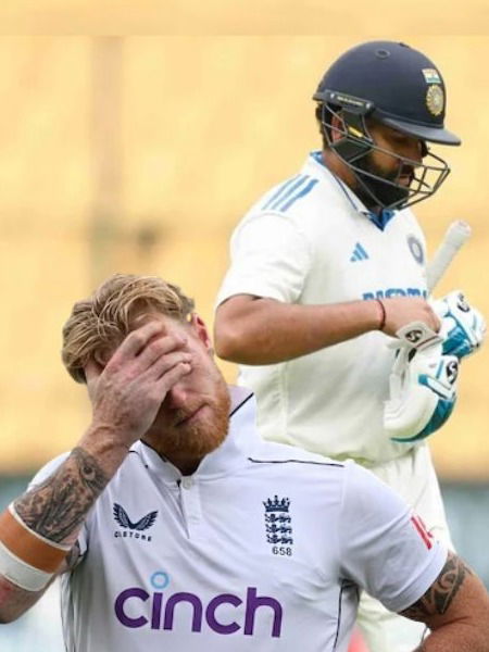 ...अन् बेन स्टोक्सवर आली रोहित शर्मापेक्षाही वाईट वेळ - Marathi News | ...अन् बेन स्टोक्सवर आली रोहित शर्मापेक्षाही वाईट वेळ | Latest Photos at Lokmat.com