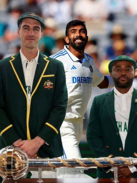 WTC Final : जसप्रीत बुमराहच्या रेकॉर्डवर असतील या तिघांच्या नजरा - Marathi News | WTC Final : जसप्रीत बुमराहच्या रेकॉर्डवर असतील या तिघांच्या नजरा | Latest Photos at Lokmat.com