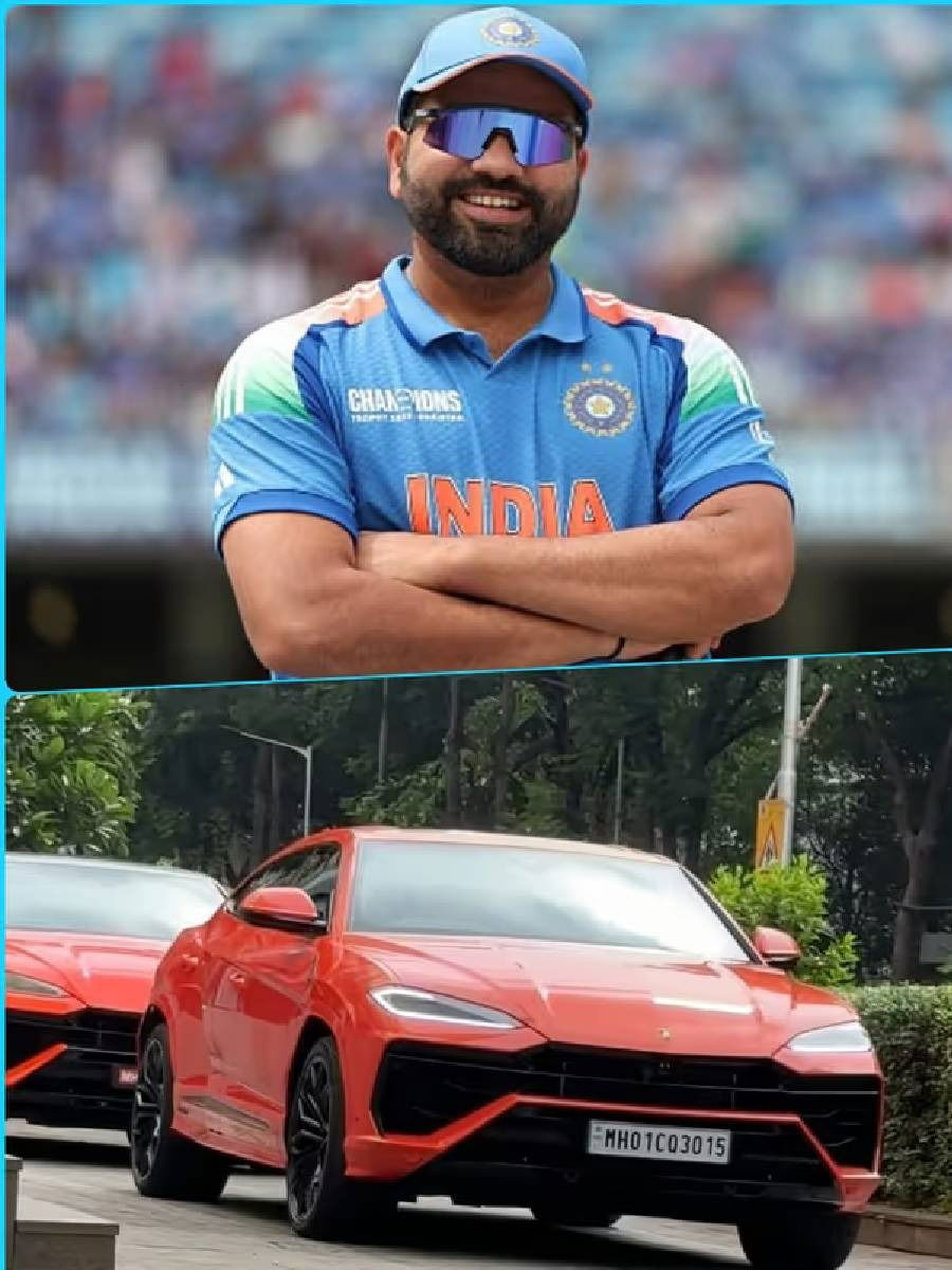 भारीच! रोहित शर्माने लॅम्बोर्गिनी कार खरेदी केली; काय आहे खास? - Marathi News | भारीच! रोहित शर्माने लॅम्बोर्गिनी कार खरेदी केली; काय आहे खास? | Latest Photos at Lokmat.com