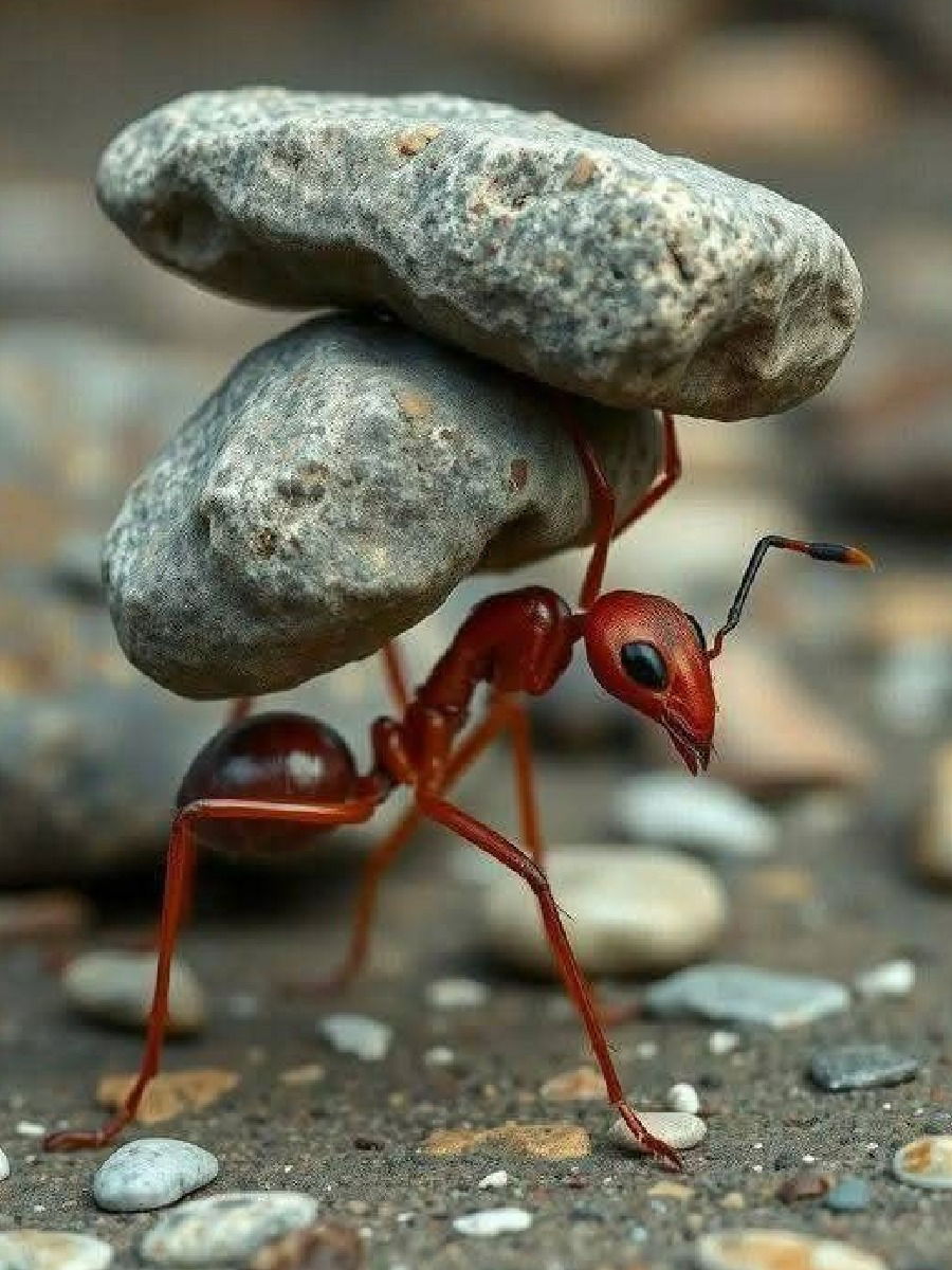 एक मुंगी वजनाच्या ५० पट वजन उचलते - Marathi News | एक मुंगी वजनाच्या ५० पट वजन उचलते | Latest Photos at Lokmat.com