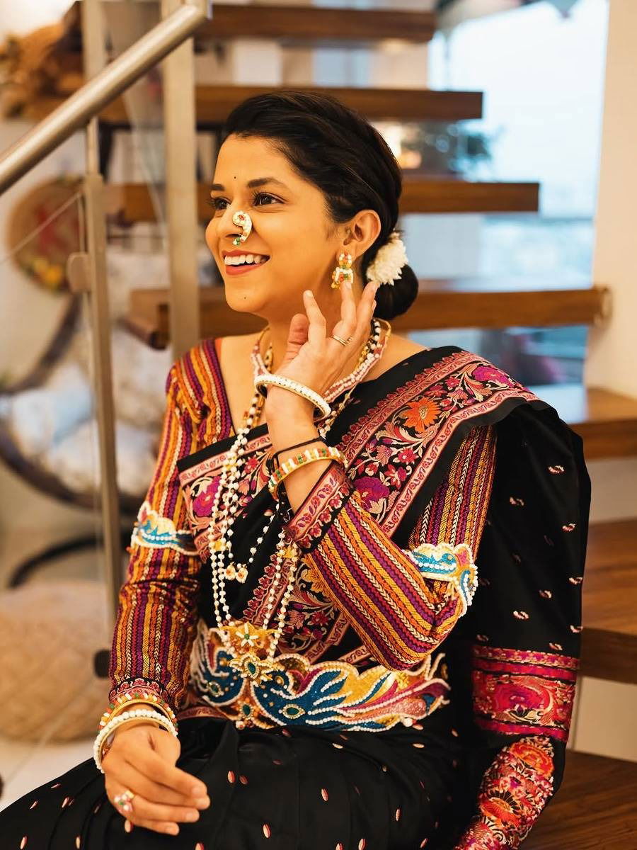 अभिनेत्रीची लग्नानंतरची पहिली मकरसंक्रात