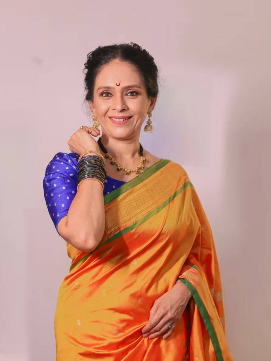 ऐश्वर्या नारकर यांचं खरं नाव माहितीये? - Marathi News | ऐश्वर्या नारकर यांचं खरं नाव माहितीये? | Latest Photos at Lokmat.com