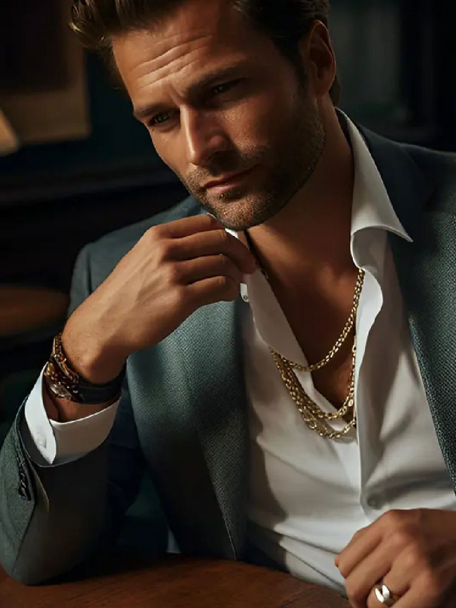 डशिंग दिसायचंय? मग प्रत्येक पुरुषाकडे हवी 'ही' मेटल ज्वेलरी - Marathi News | डशिंग दिसायचंय? मग प्रत्येक पुरुषाकडे हवी 'ही' मेटल ज्वेलरी | Latest Photos at Lokmat.com