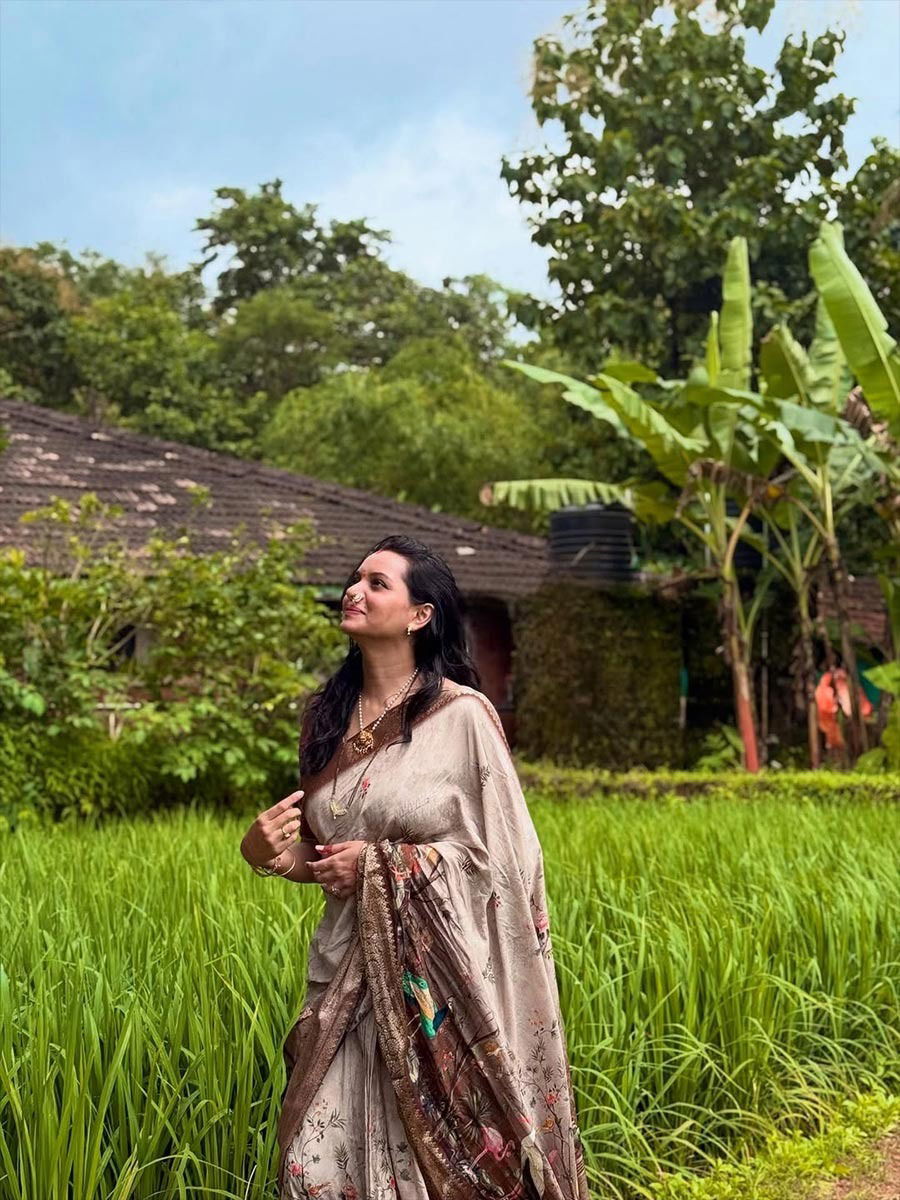 कोकणातल्या हिरवळीत रमली खुशबू तावडे - Marathi News | कोकणातल्या हिरवळीत रमली खुशबू तावडे | Latest Photos at Lokmat.com