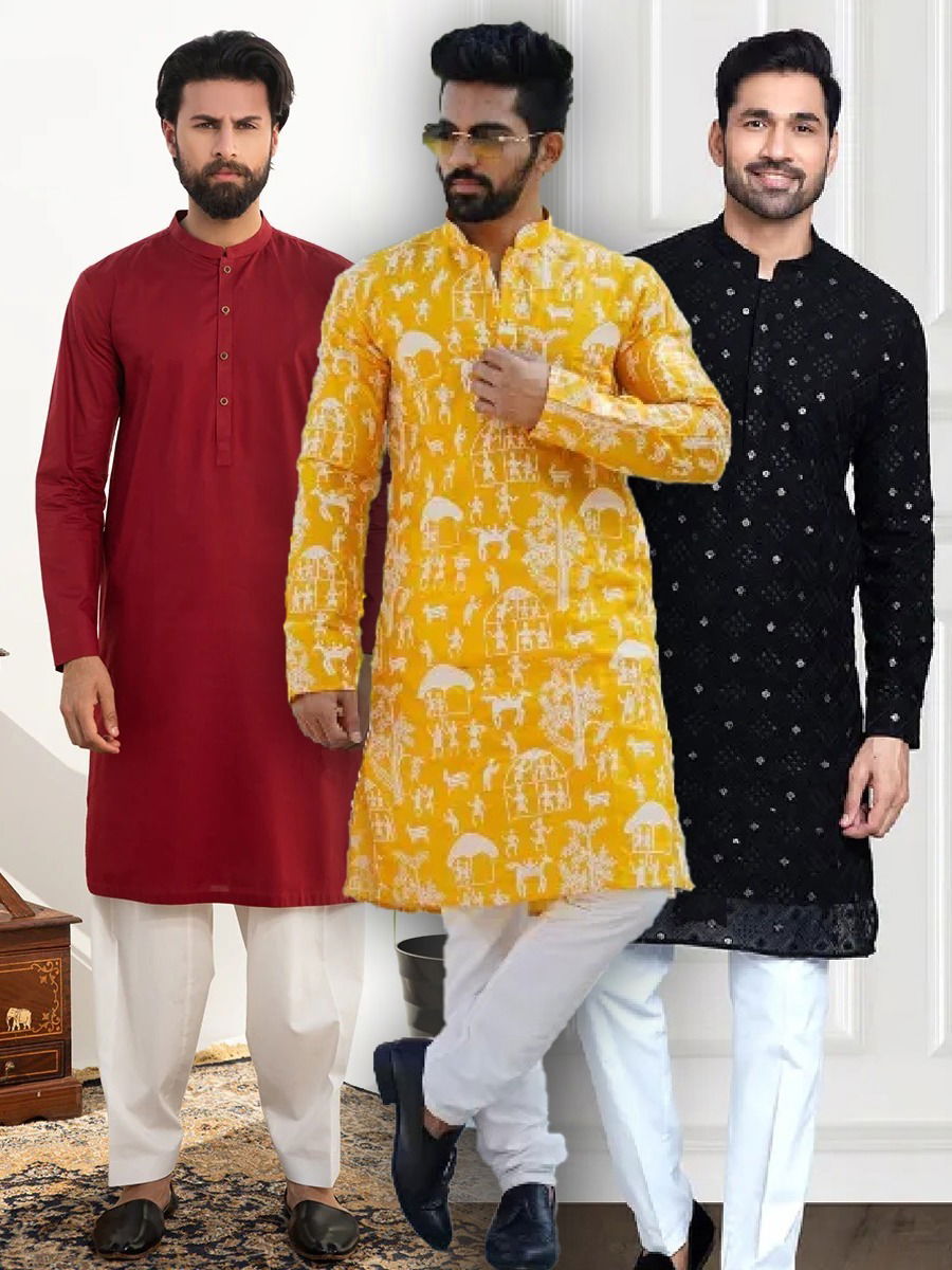 यंदा गरब्यात होणार मुलांची चर्चा, ट्राय करा 'या' रंगाचे ट्रेंडी कुर्ता - Marathi News | यंदा गरब्यात होणार मुलांची चर्चा, ट्राय करा 'या' रंगाचे ट्रेंडी कुर्ता | Latest Photos at Lokmat.com